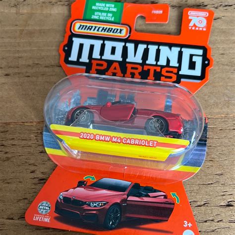 Matchbox Moving Parts 2020 Bmw M4 Cabriolet Bran’s Diecast