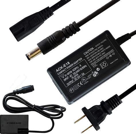 Amazon ACK E18 AC Power Supply Adapter LP E17 Dummy Battery DR