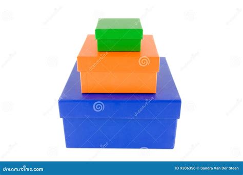 Colored Boxes Stock Photo Image Of Boxes Background 9306356