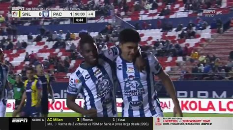 Gol De Nicol S Ib Ez San Luis Pachuca Liga Bbva Mx Grita