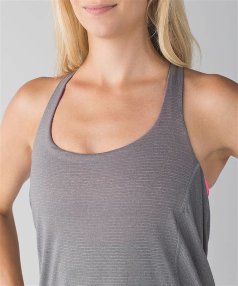 Lululemon Wild Tank Heathered Slate Raspberry Glo Light Lulu Fanatics