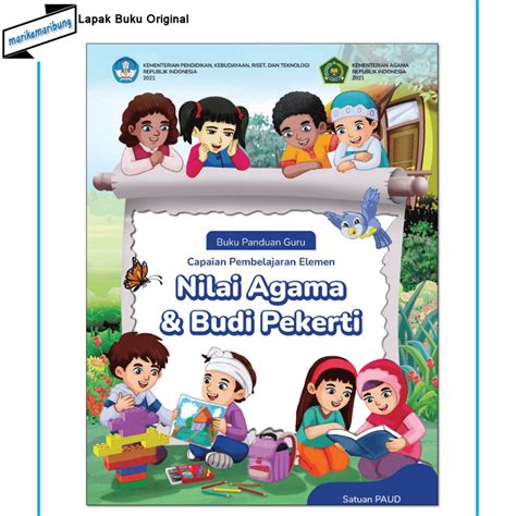 Jual Buku Panduan Guru Capaian Pembelajaran Elemen Nilai Agama Dan Budi