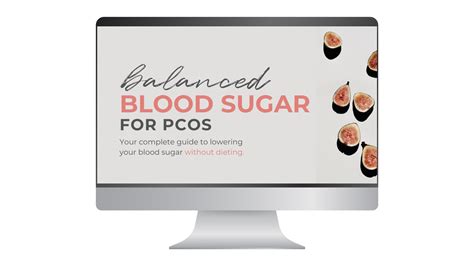 Balanced Blood Sugar for PCOS