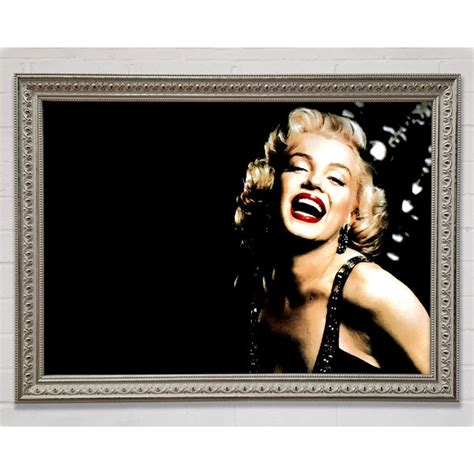 Bright Star Marilyn Monroe Sparkle Einzelner Bilderrahmen Kunstdrucke