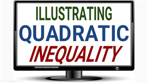 Illustrating Quadratic Inequality Youtube