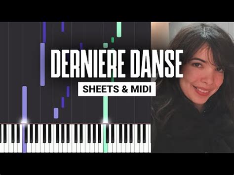 Dernière Danse Indila Piano Tutorial Sheet Music MIDI YouTube