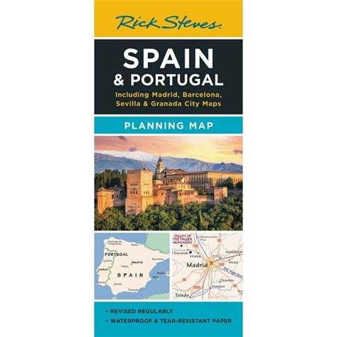 Rick Steves: Rick Steves Spain & Portugal Planning Map : Including ...