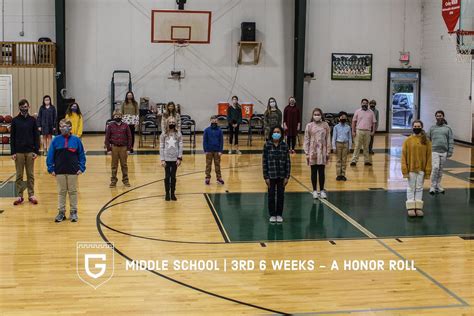 Middle & Upper School | 3rd 6-Weeks Academic Awards | Greenfield School