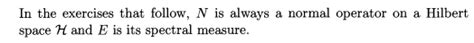 Functional Analysis Every Normal Operator On A Separable Hilbert