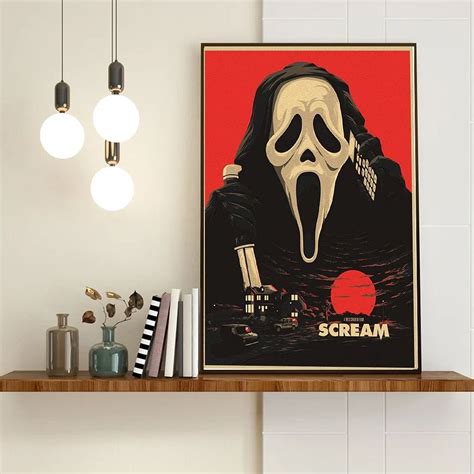 1996 Scream Movie Poster, Scream Movie Poster Designed & Sold By Aurora ...