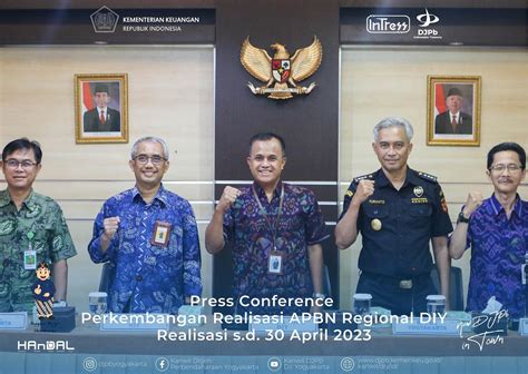 Press Conference Perkembangan Realisasi APBN Regional DIY Realisasi S D