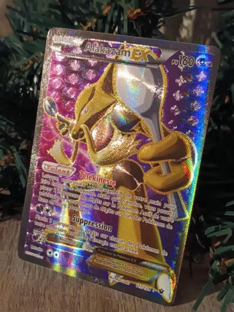 CARTE POKÉMON ALAKAZAM Ex Full Art 117 124 XY 10 Impact des Destins