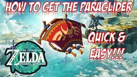 The Legend Of Zelda Tears Of The Kingdom How To Get The Paraglider