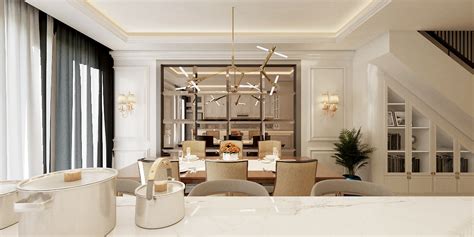 Modern Classic Dining Room and Kitchen :: Behance