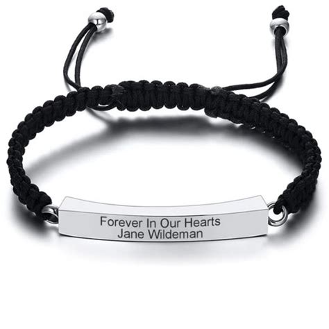 Personalized Memorial Urn Bracelet Custom Memorial Jewelry