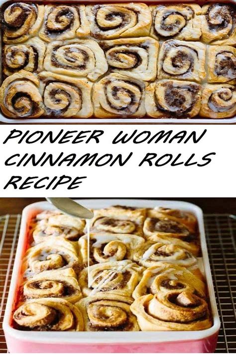 Pioneer Woman Cinnamon Rolls Easy And Delicious Recipe