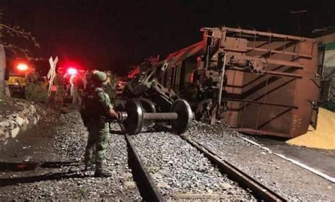 Se descarrila en SLP ferrocarril cargado de sustancias tóxicas