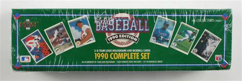 1990 Upper Deck Baseball Complete Set Of 800 Cards With Sammy Sosa