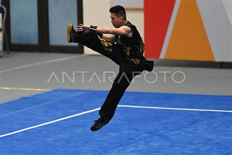 Sea Games Harris Raih Perak Wushu Antara Foto