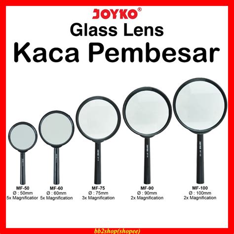 Jual Kaca Pembesar Magnifier Joyko Mf Magnifying Glass Hand Lens Lup