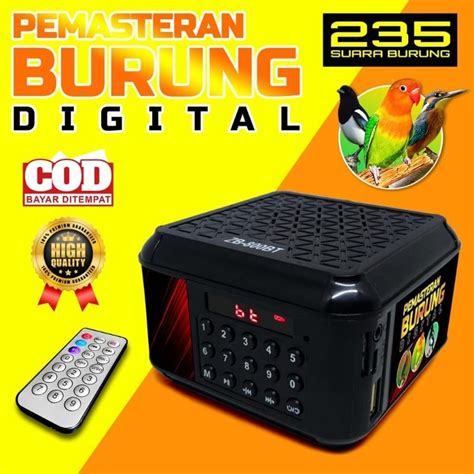 Jual Speaker Masteran Burung Isi Suara Masteran Burung Plus Remot