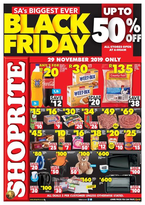 Shoprite Black Friday 2020 Deals And Specials