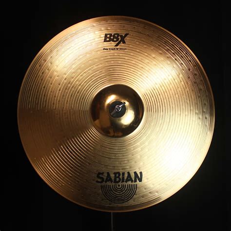 Sabian B X Thin Crash G Video Demo Reverb