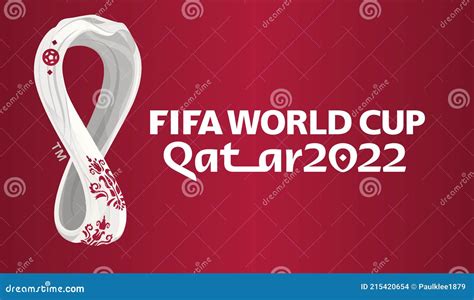 Fifa World Cup 2022 Logo On White Background Editorial Stock Image