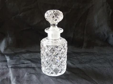 Ancien Flacon A Parfum En Verre Ou Cristal Eur Picclick Fr