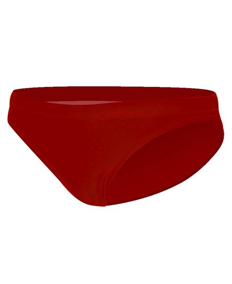 BAS DE MAILLOT DE BAIN BIKINI AMAZONE BRIEF ROUGE