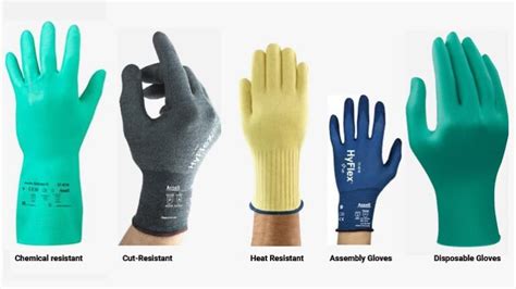 5 Safety Glove Types That Serve Different Industrial Purposes