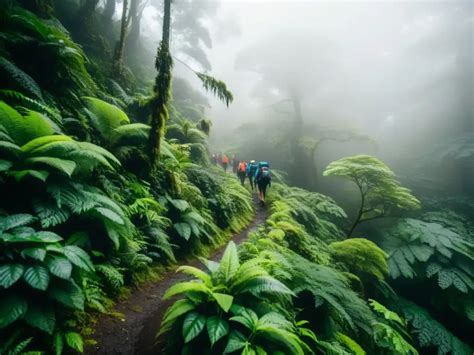 Aventuras En Las Alturas Gu A De Senderismo En Los Bosques Nublados