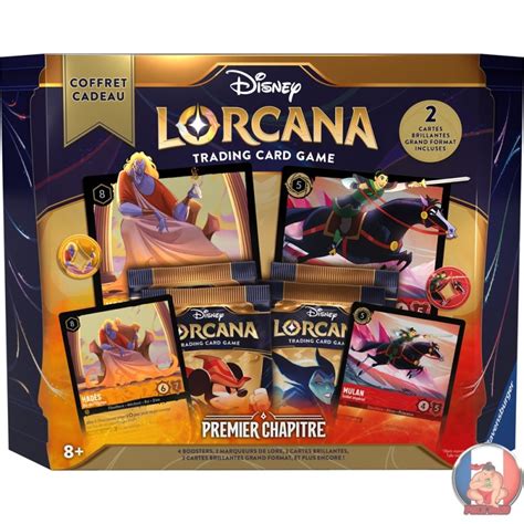 Boite Rangement Crochet Cartes Disney Lorcana