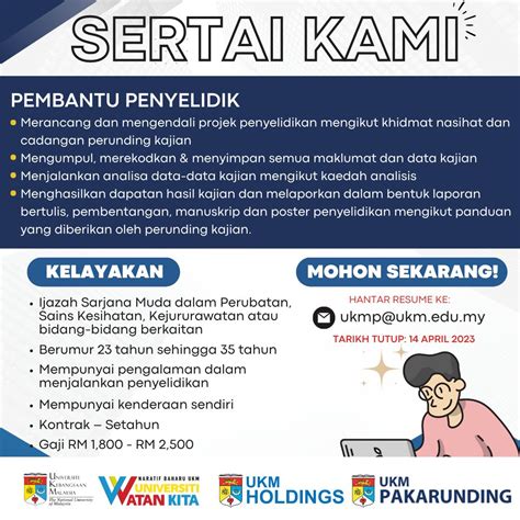 Iklan Jawatan Universiti Kebangsaan Malaysia UKM Jobs Hub