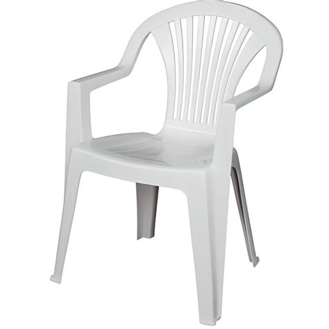 Chaise Longue Plastique Blanc Vidaxl Chaise Inclinable De Jardin