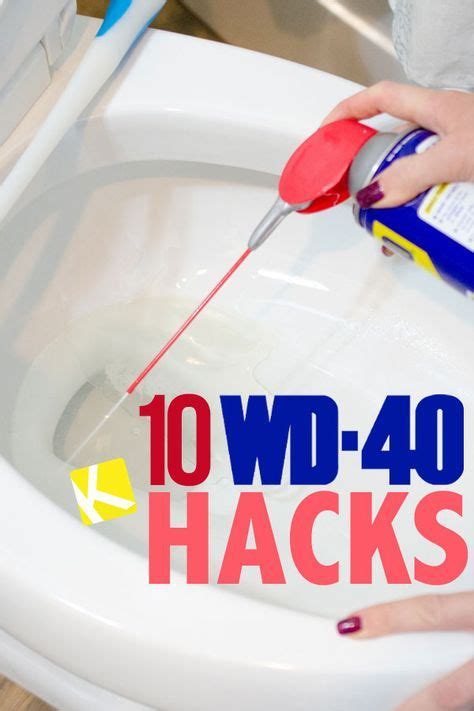 Wd 40 Hacks 10 Genius Uses From Toilet Cleaning To Stains House Cleaning Tips Toilet