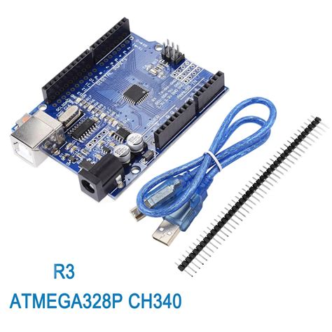 One Set For Uno R3 Ch340g Mega328p Chip 16mhz For Arduino Uno R3