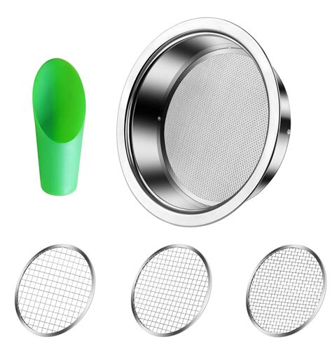 Ymam Light Rock Garden Sieve Soil Sifter Stainless Stackable Gardening