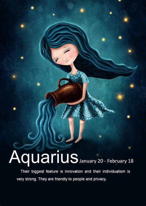 Word Of Cartoon Blue Aquarius Letter Docx Wps Free Templates