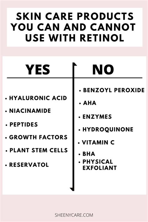 What Can You Use With Retinol In 2021 Skin Care Solutions