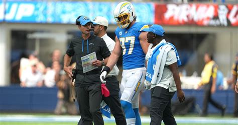 Chargers Injuries: Joey Bosa, Rashawn Slater to undergo further tests ...