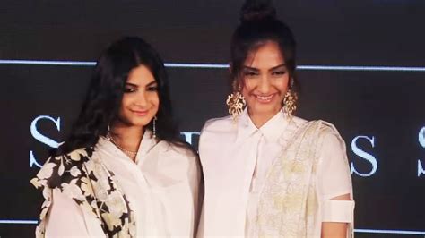 Sonam Kapoor And Sister Rhea Kapoor At Rheson Brand Launch Youtube