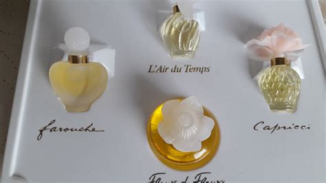 Parfum Miniaturen Set Nina Ricci L Air Du Temps Farouche Etsy