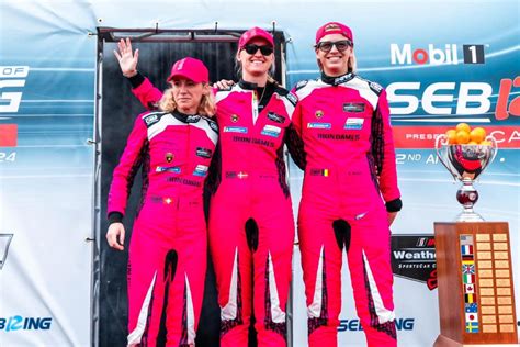 Un Abandon Mais De Belles Perspectives Pour Les Iron Dames Sebring