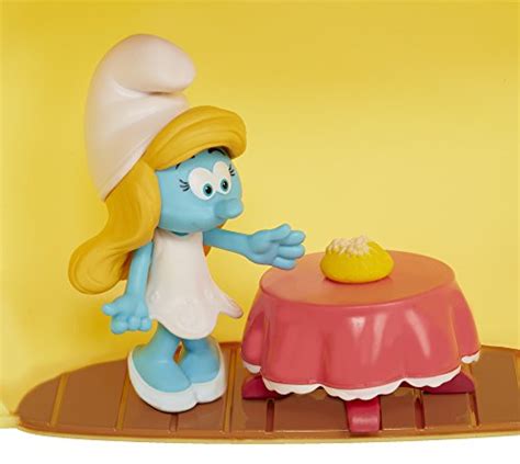 Smurfs The Lost Village Movie Mushroom House Playset With Smurfette