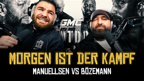 MORGEN ist der KAMPF MANUELLSEN vs BÖZEMANN SINAN G STREAM