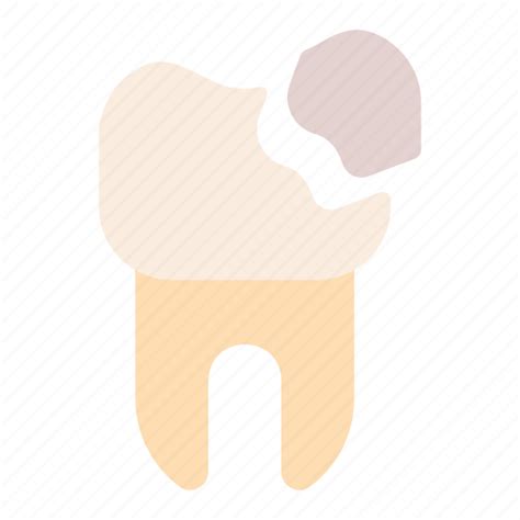 Broken Teeth Tooth Dental Icon Download On Iconfinder