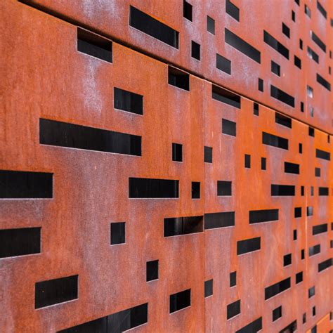 Corten Steel Panels In Toronto And Gta Facade And Steel Sheet