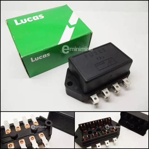 Classic Mini Genuine Lucas Fuse Box 4 Line 1976 94 Rtc440a Glass Type 4 Way 7fj £1595 Picclick Uk