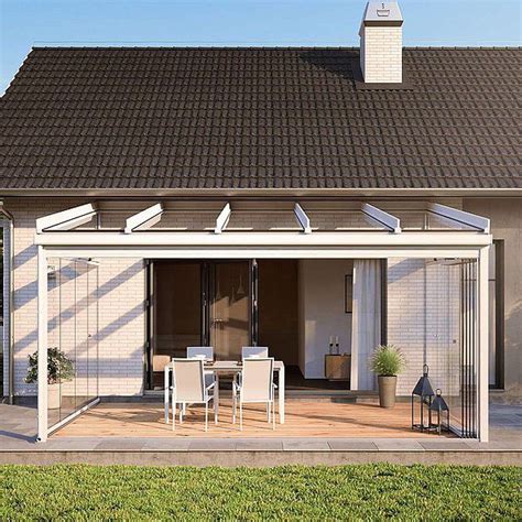 Tetto In Alluminio SF 112 Sunflex Aluminiumsysteme Vetrato